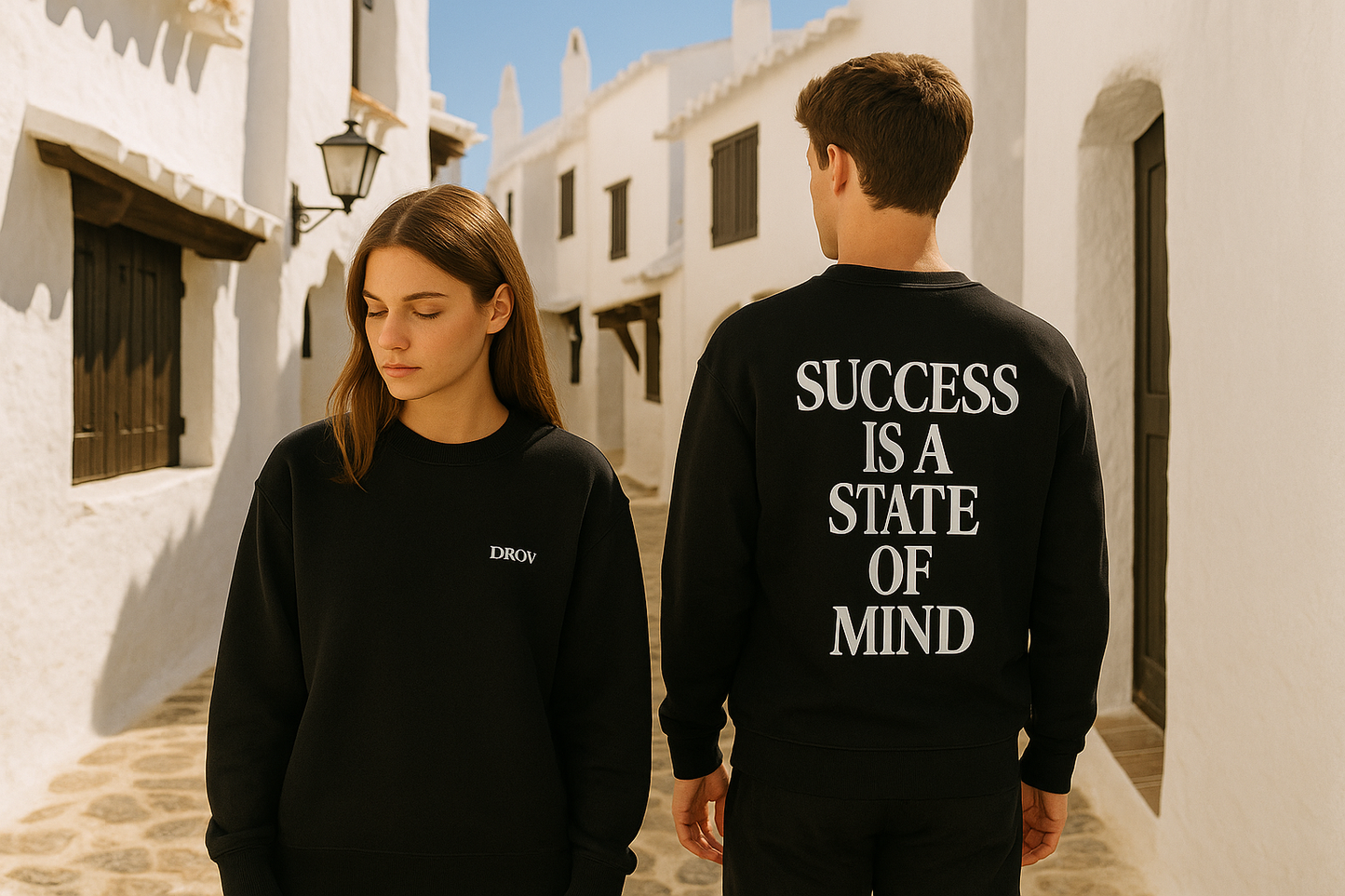sudadera basica "SUCCESS"