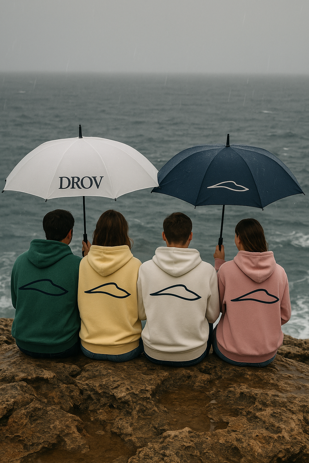 Sudadera capucha isotipo menorca