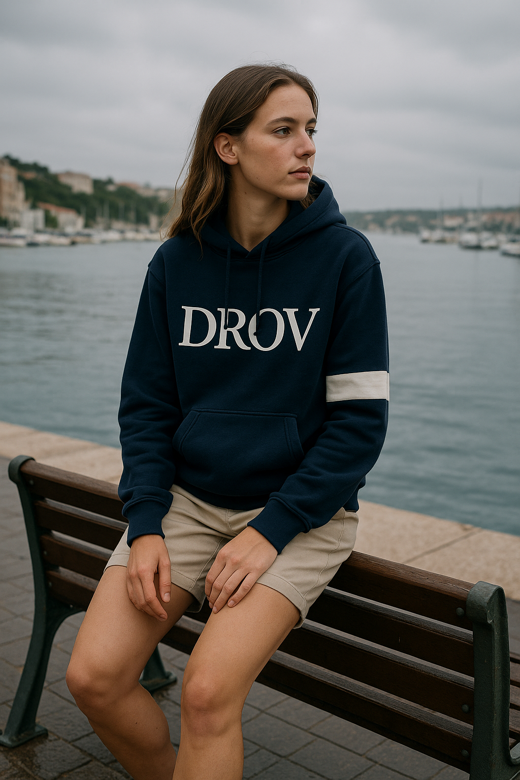 Sudadera Contrast Line