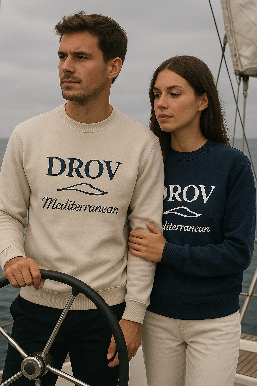 Sudadera basica Mediterranean