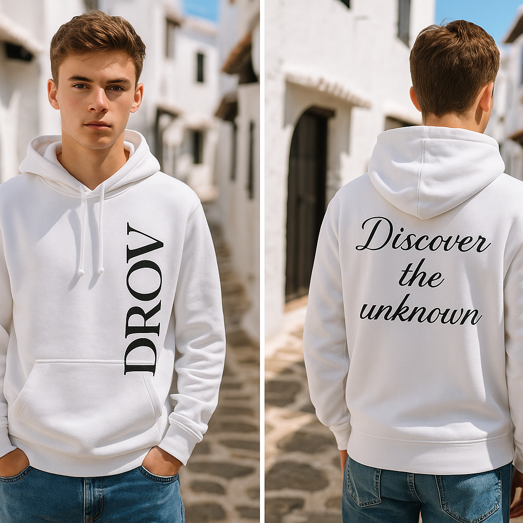 Sudadera capucha Discover the unknown