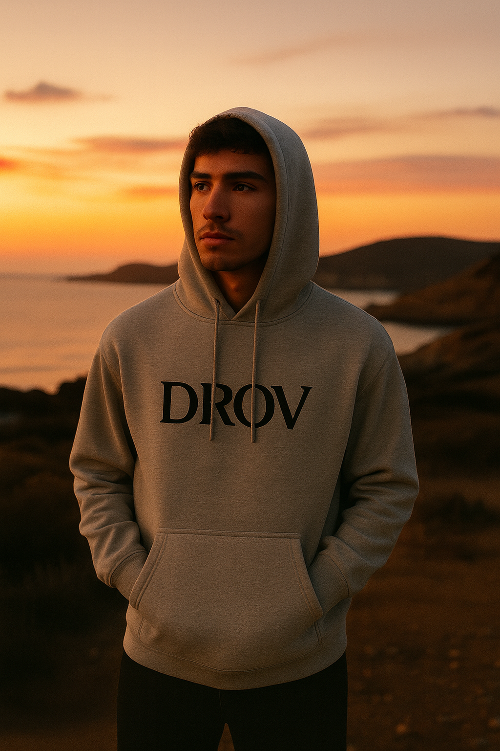 Sudadera Capucha DROV