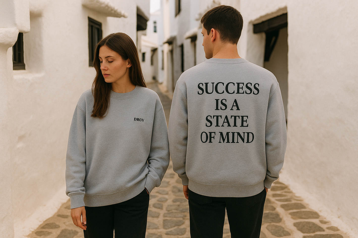 sudadera basica "SUCCESS"