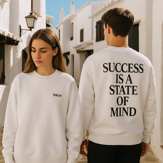 sudadera basica "SUCCESS"