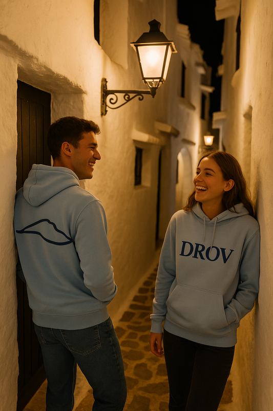 Sudadera capucha mediterraneo