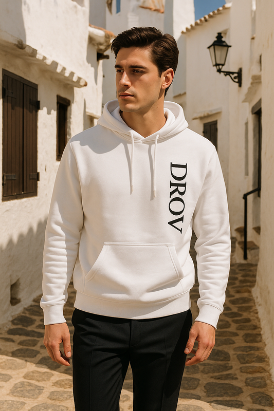 Sudadera Capucha Logo vertical